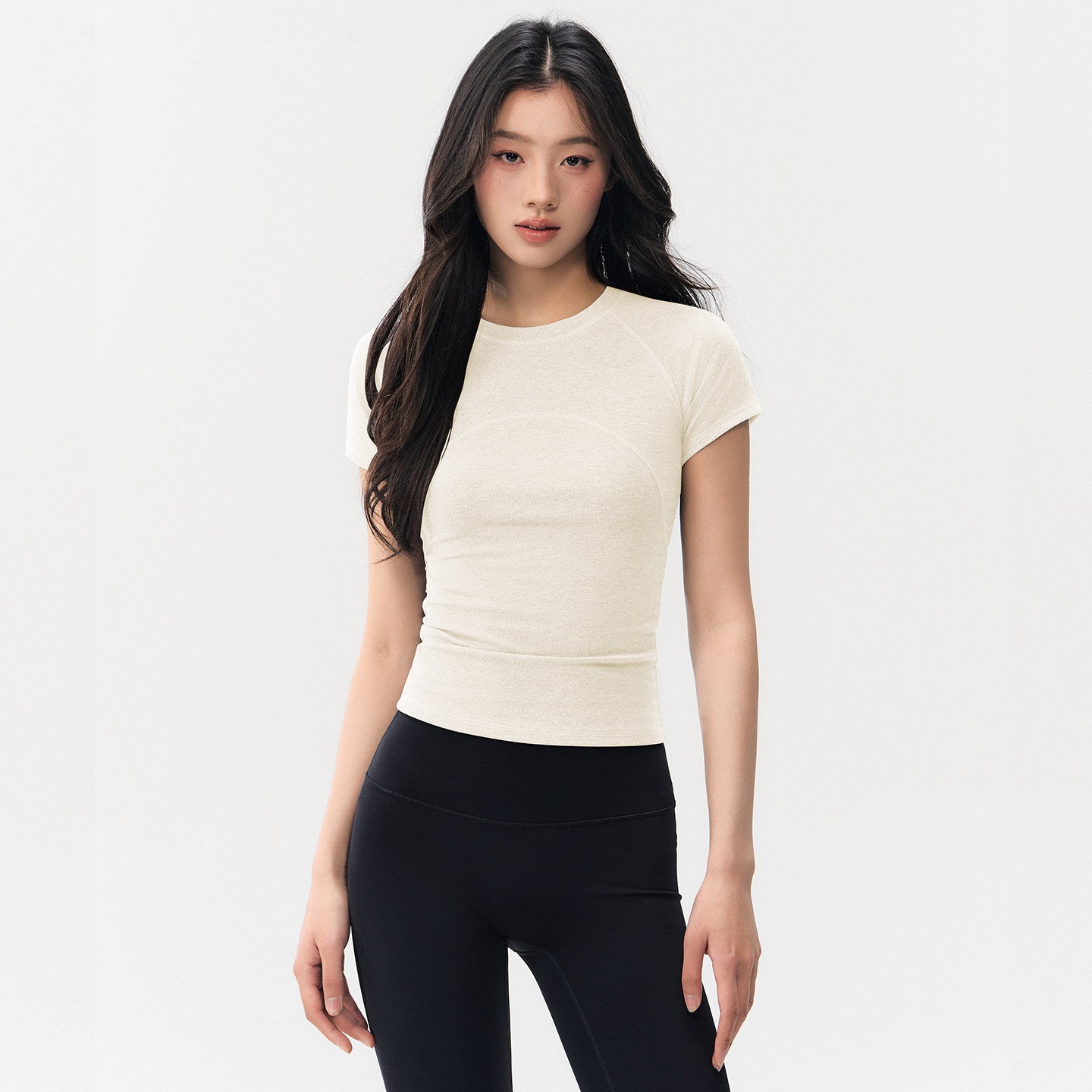 Tight high-stretch quick-drying short-sleeved T-shirt