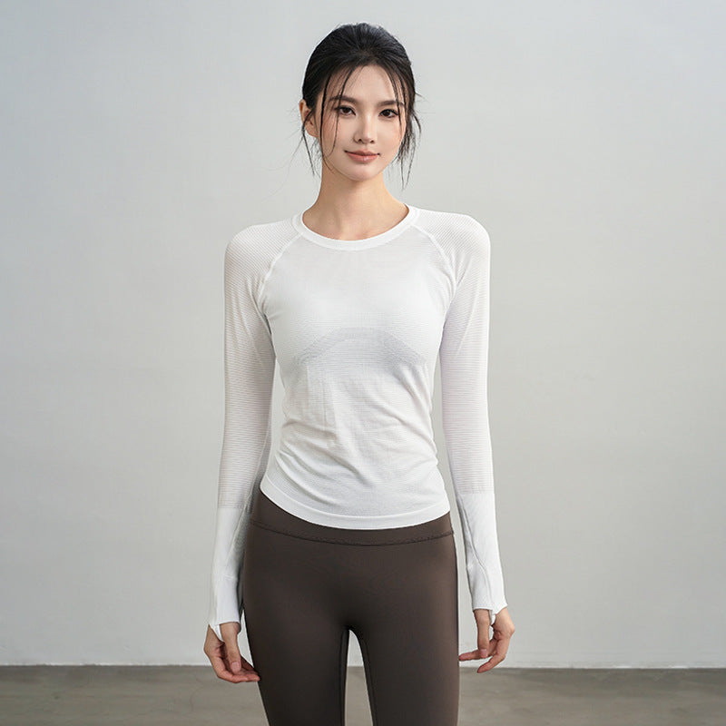 Quick-drying slim and slim long sleeves