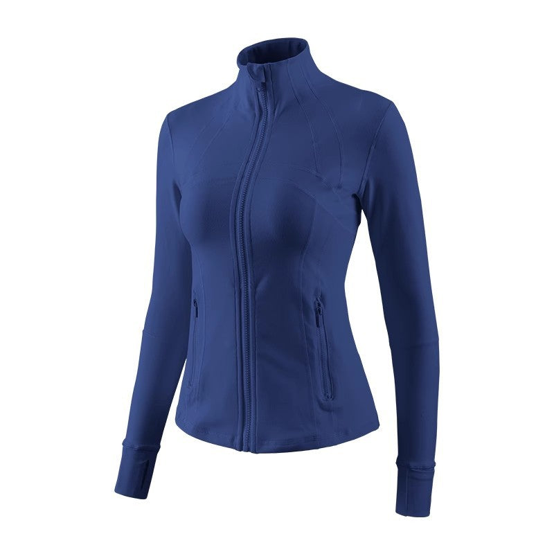 Stretchable Zipper Yoga Jacket