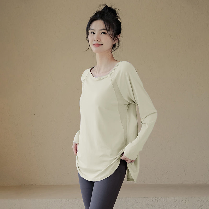 Quick-dry yoga long sleeve