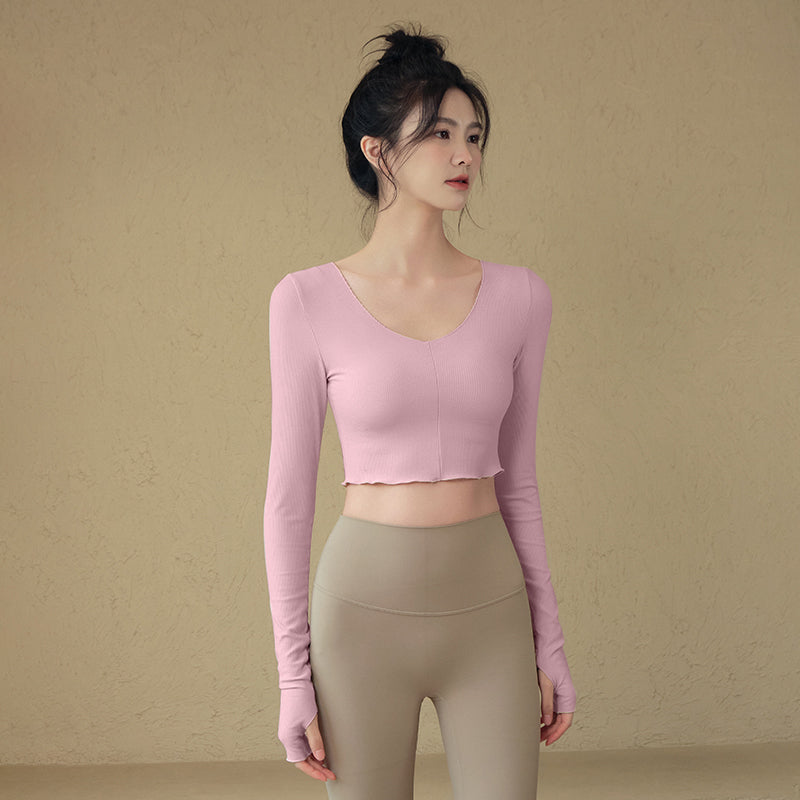 Slim fit short sporty long sleeves