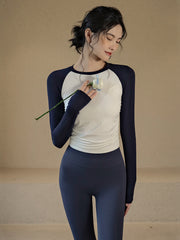 Quick-drying running yoga long sleeves
