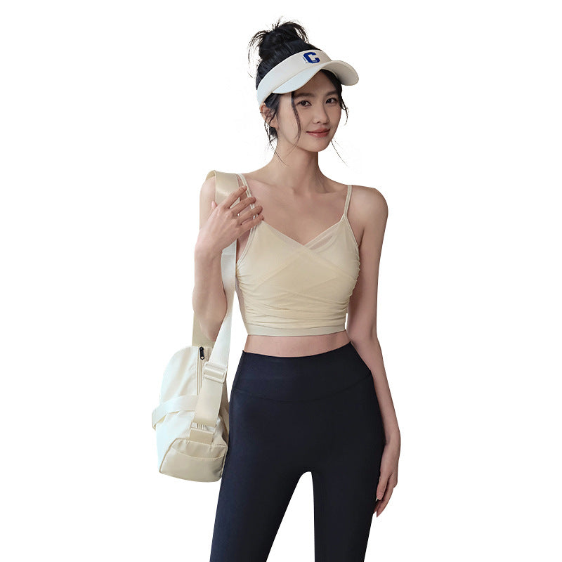 Mesh Yoga Top Vest