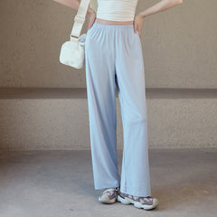 Loose, Breathable straight-leg pants