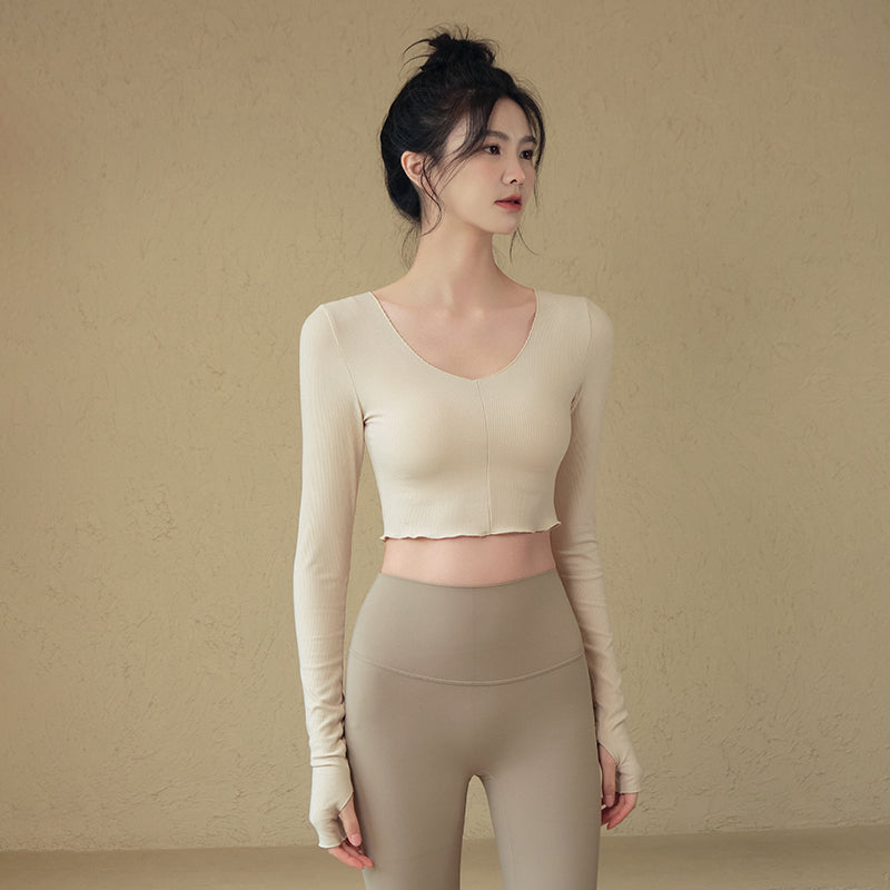 Slim fit short sporty long sleeves