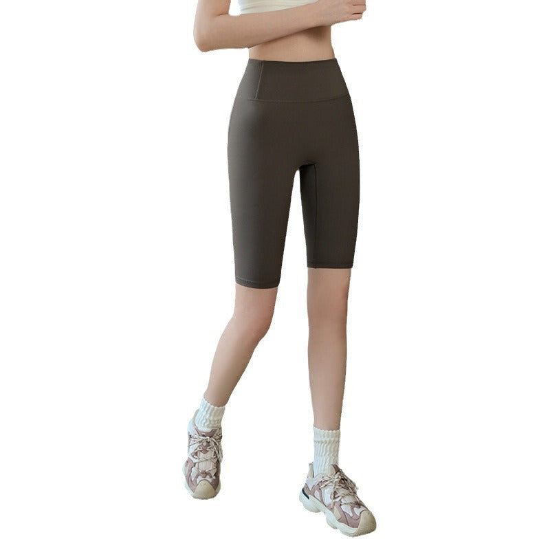 Peach Hips Cycling Pants