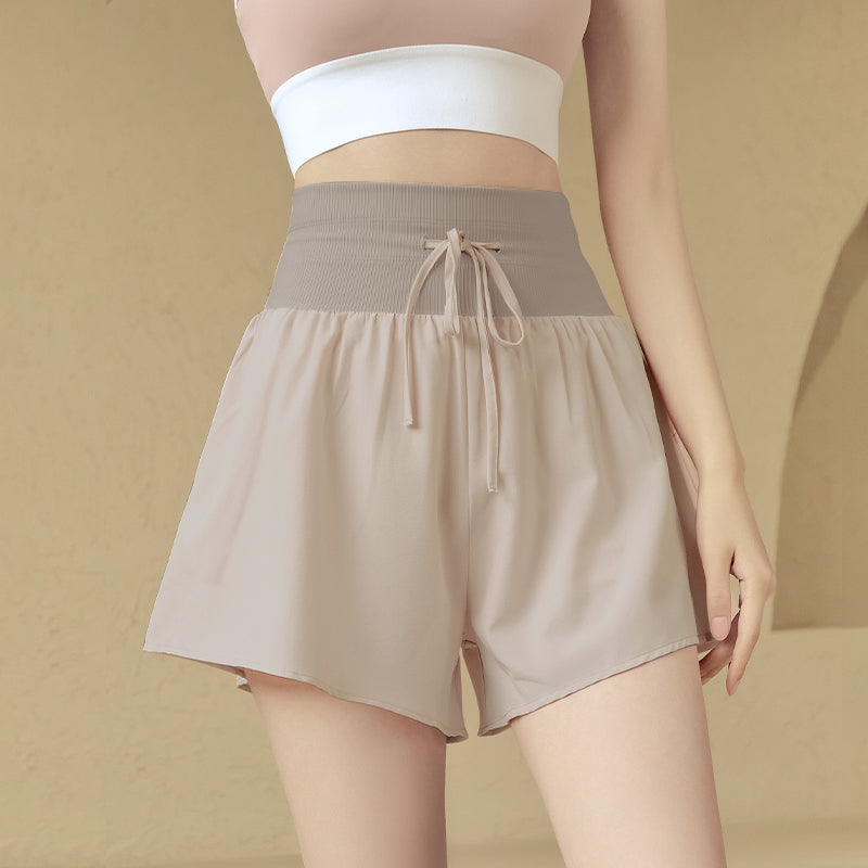 Loose and quick-drying, Anti-light and slimming casual three-point pants