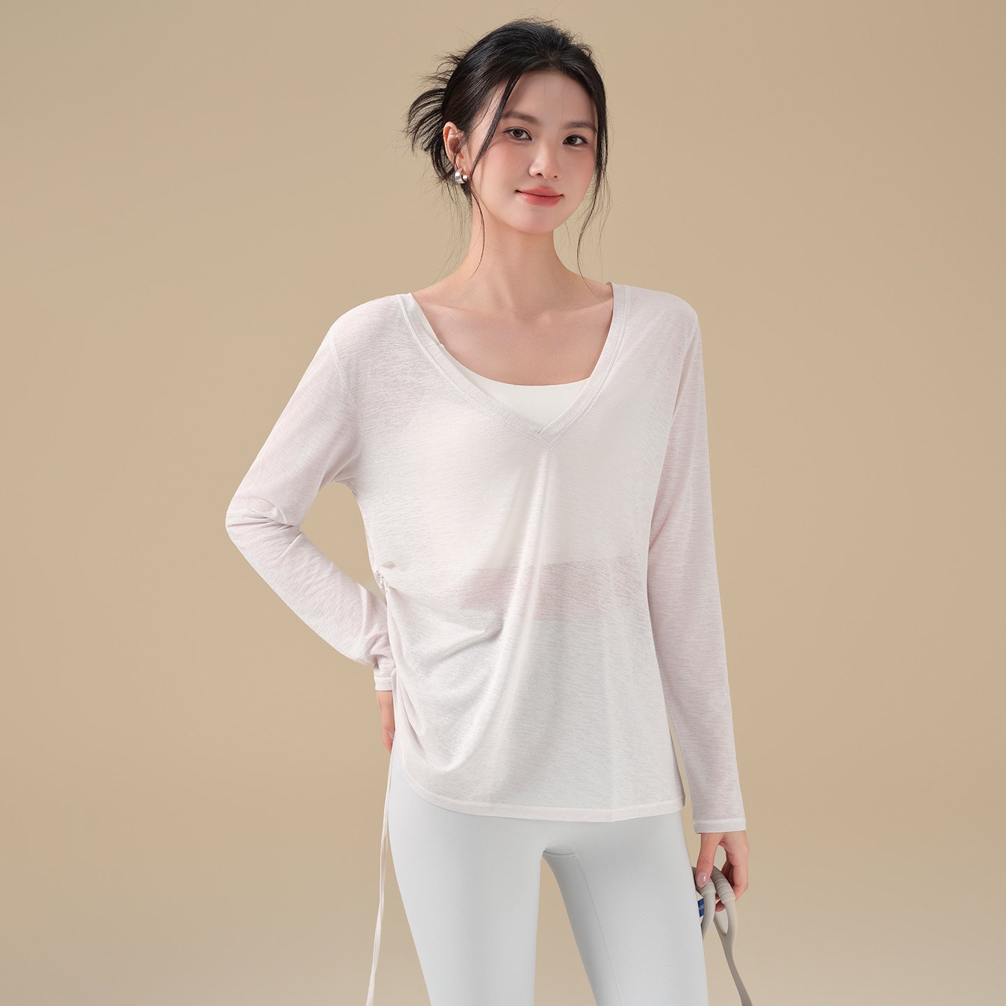 Autumn thin breathable sports cover-up