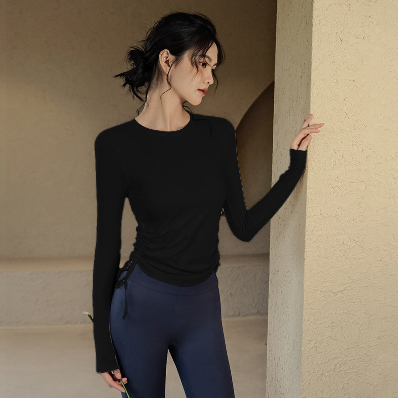 Tight slimming yoga long sleeves
