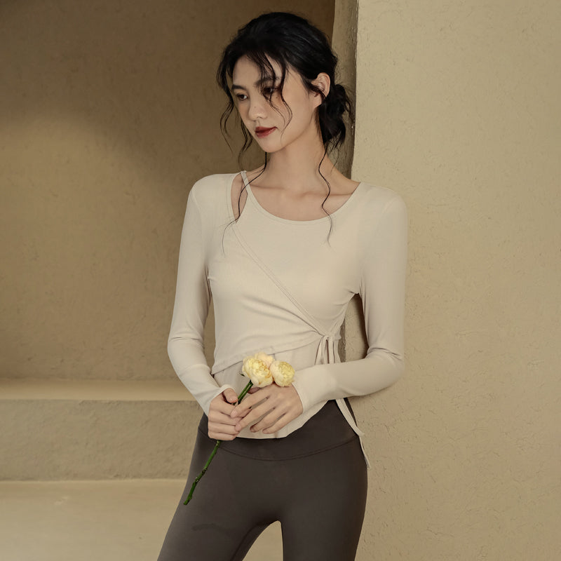 High-value niche quick-drying yoga long sleeves