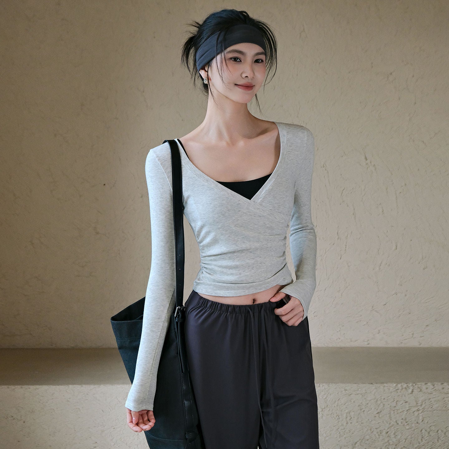New Autumn Comfortable Pilates Training Fitness Long Sleeves