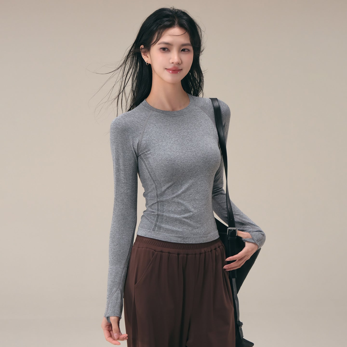 New tight-fitting, Slimming, Nude, Comfortable and breathable yoga top