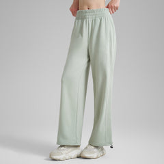 New casual leg high-waisted straight wide-leg sweatpants