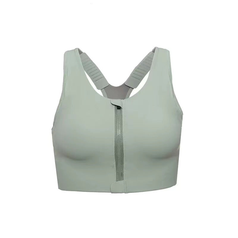 Front Zip Bra With Pads