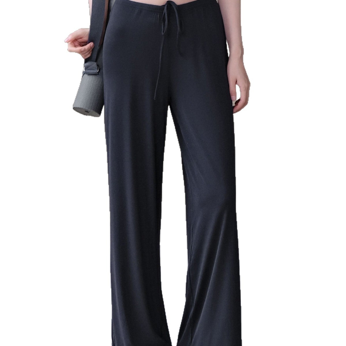 Cool, Loose, Thin, Drape, Wide-legged straight-leg trousers