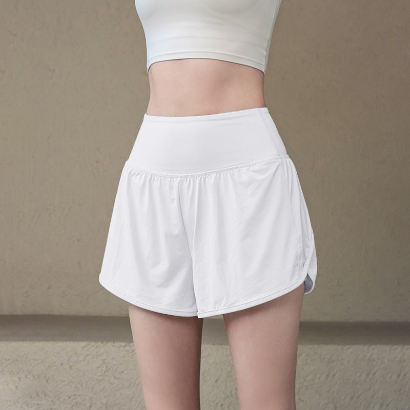 High-waisted, Anti-light, Quick-drying, Breathable three-point pants