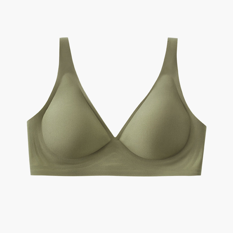 A sexy and seamless bra with no underwire