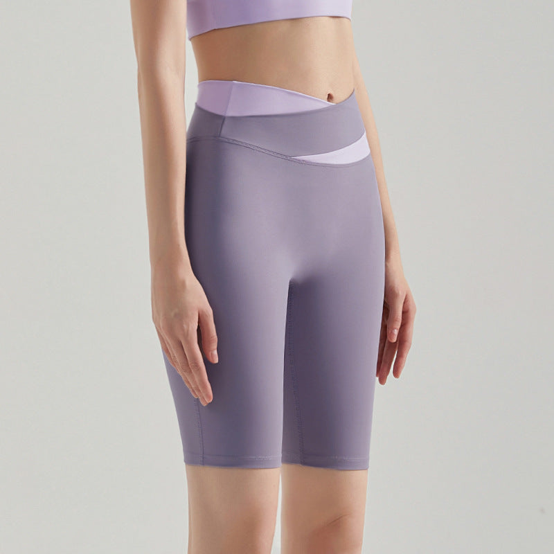 High waist cropped pants