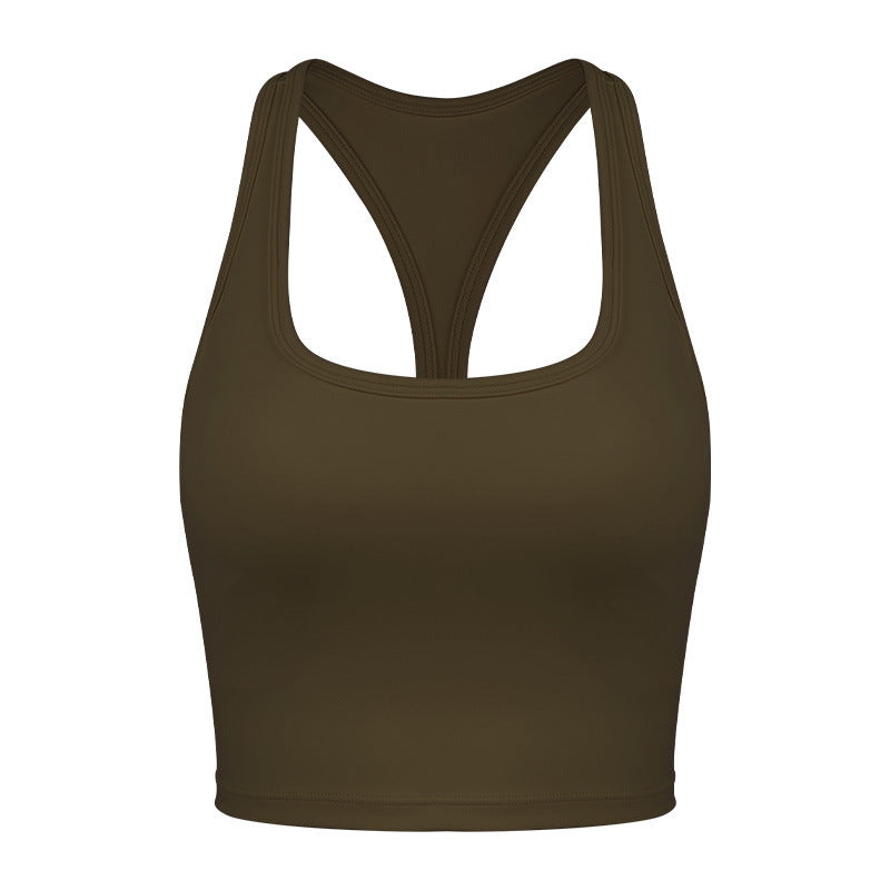 Shock-absorbing and anti-sag integrated vest