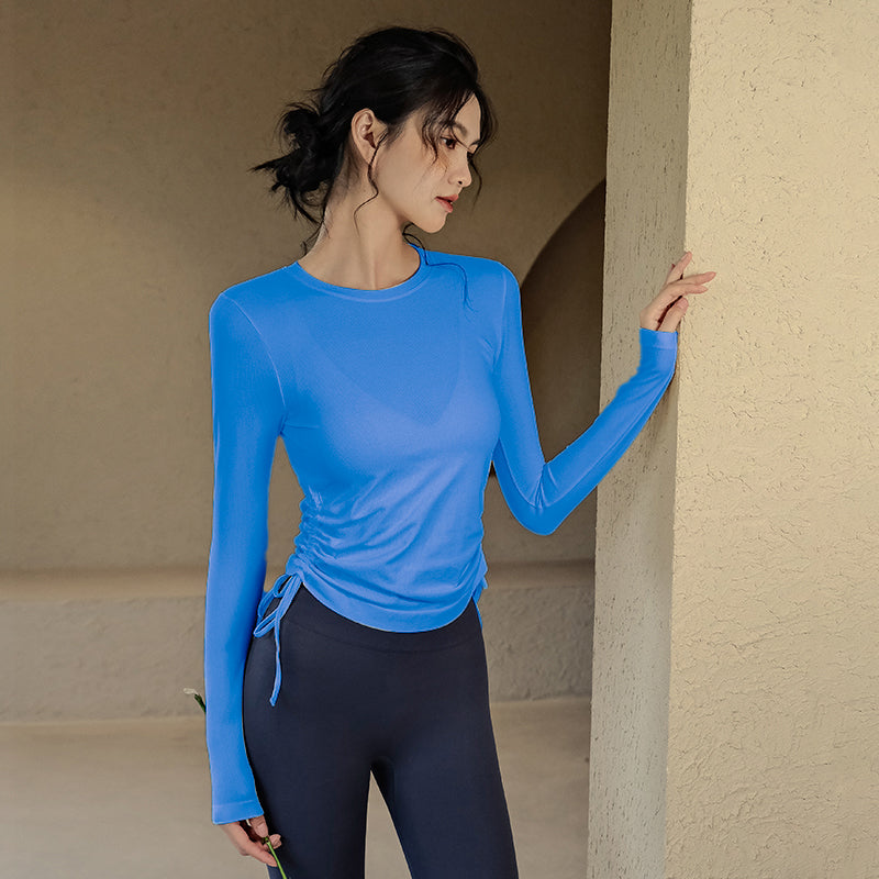 Tight slimming yoga long sleeves