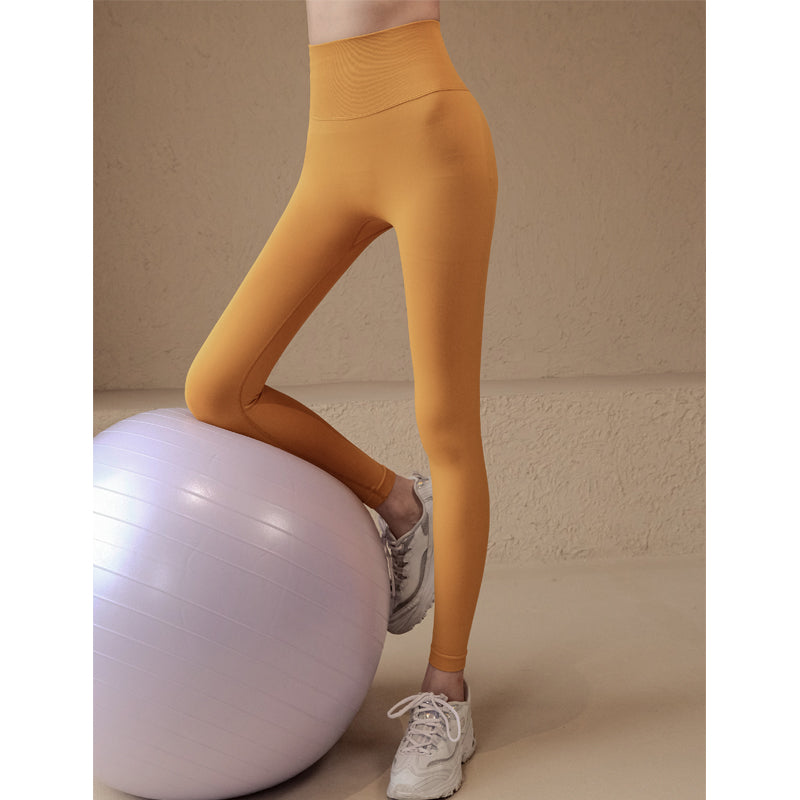 Quick-drying high-waisted peach butt yoga leggings
