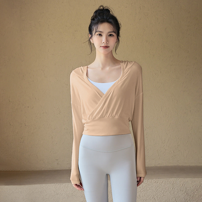 Loose Fit Hooded Yoga Sweatshirt