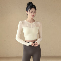 Mesh Sexy Long Sleeve with Padding