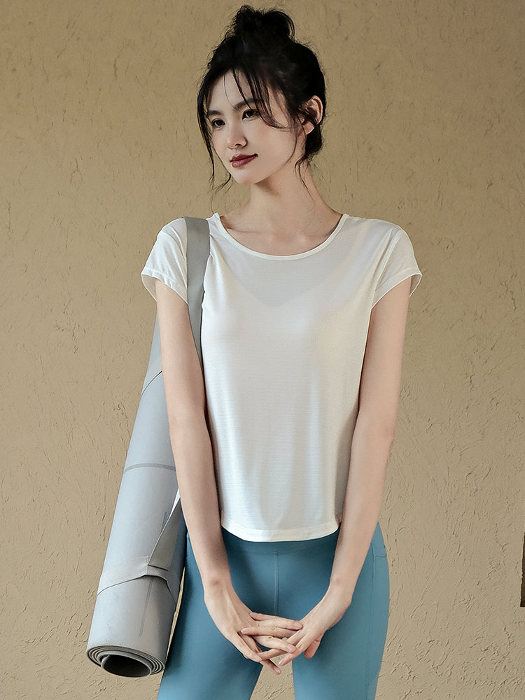 Quick-drying breathable short sleeves