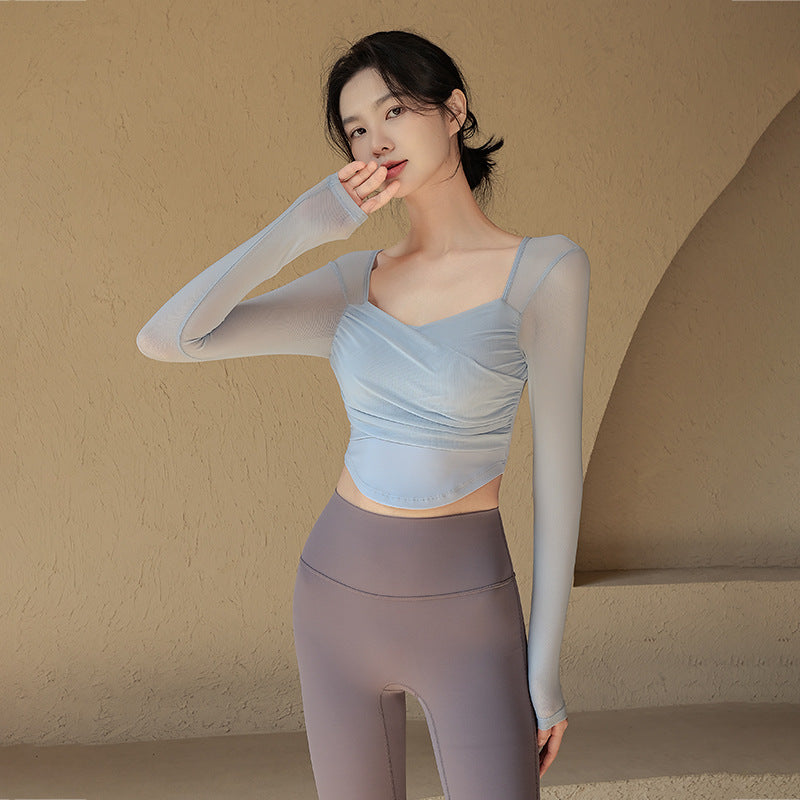 Slimming padded long sleeves