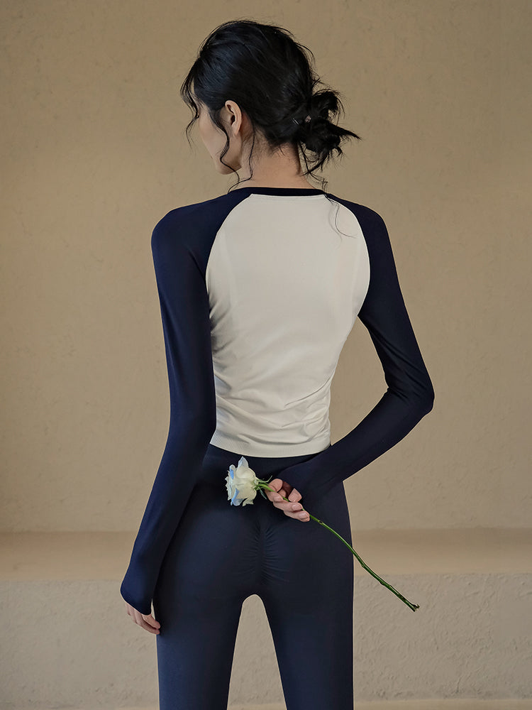 Quick-drying running yoga long sleeves