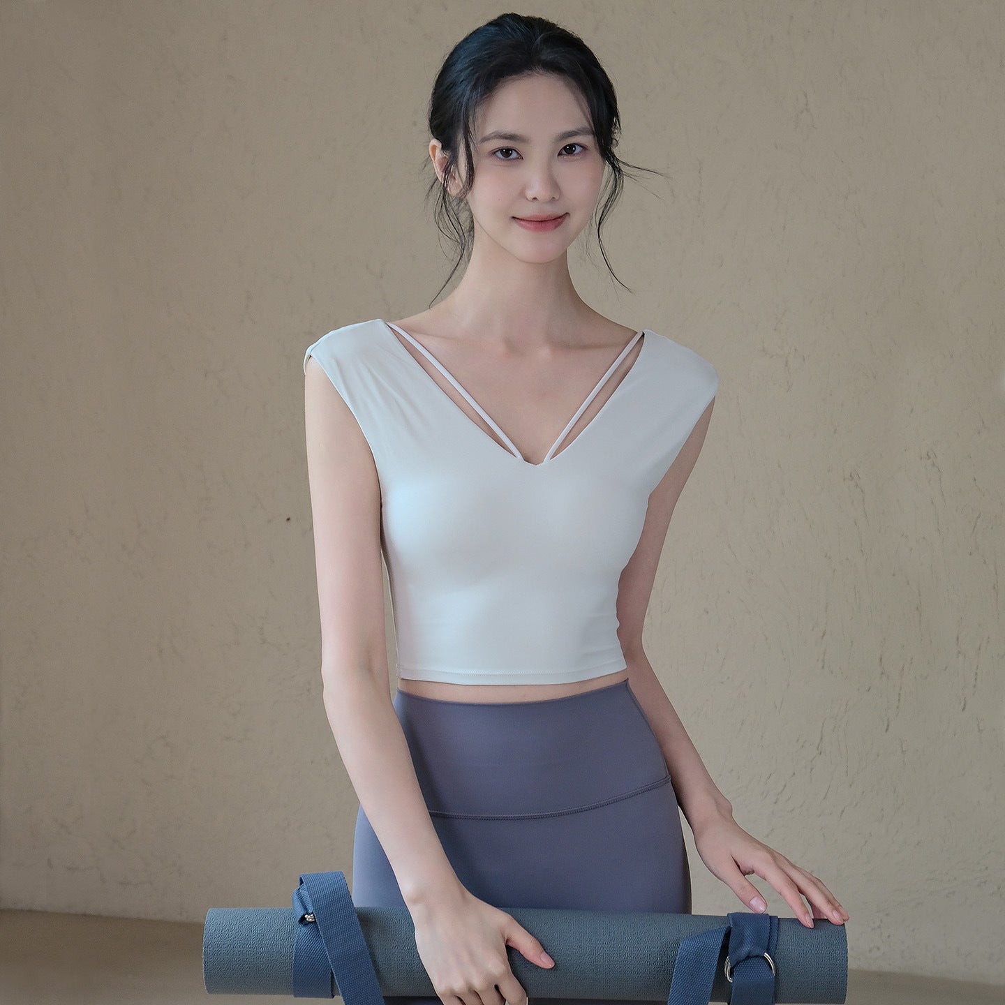 Sexy and comfortable, Slim and slim, Running sports short sleeves