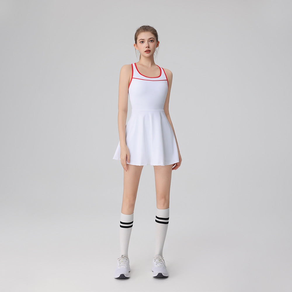 Casual slim and breathable golf tennis dress