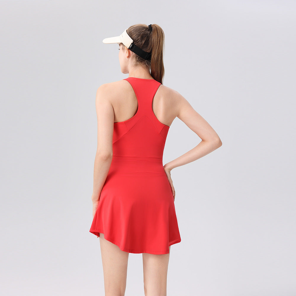 New temperament breathable and slim golf running tennis skirt