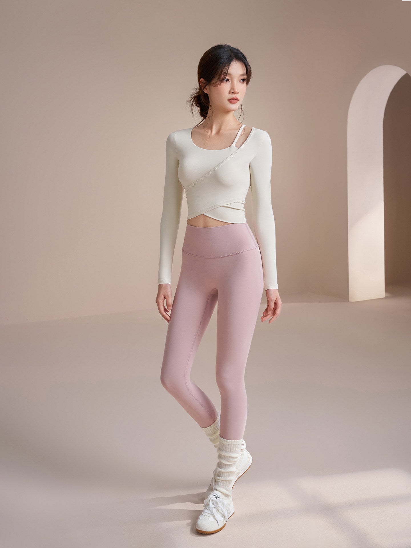 Slim and slim versatile yoga long sleeves