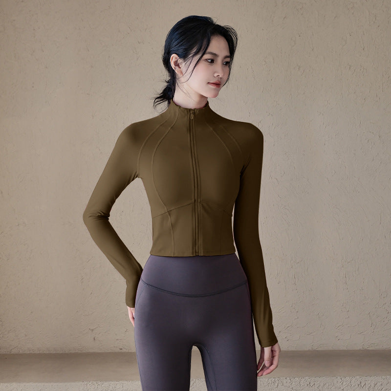 Slimming Short Fitness Jacket