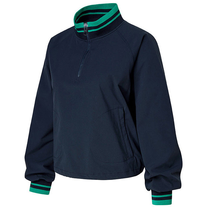 Collegiate comfortable silky sports tennis jacket