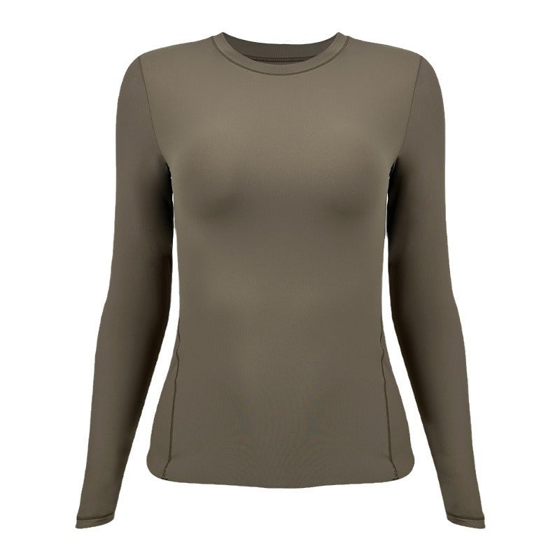 Spandex Lightweight Yoga Long-Sleeve