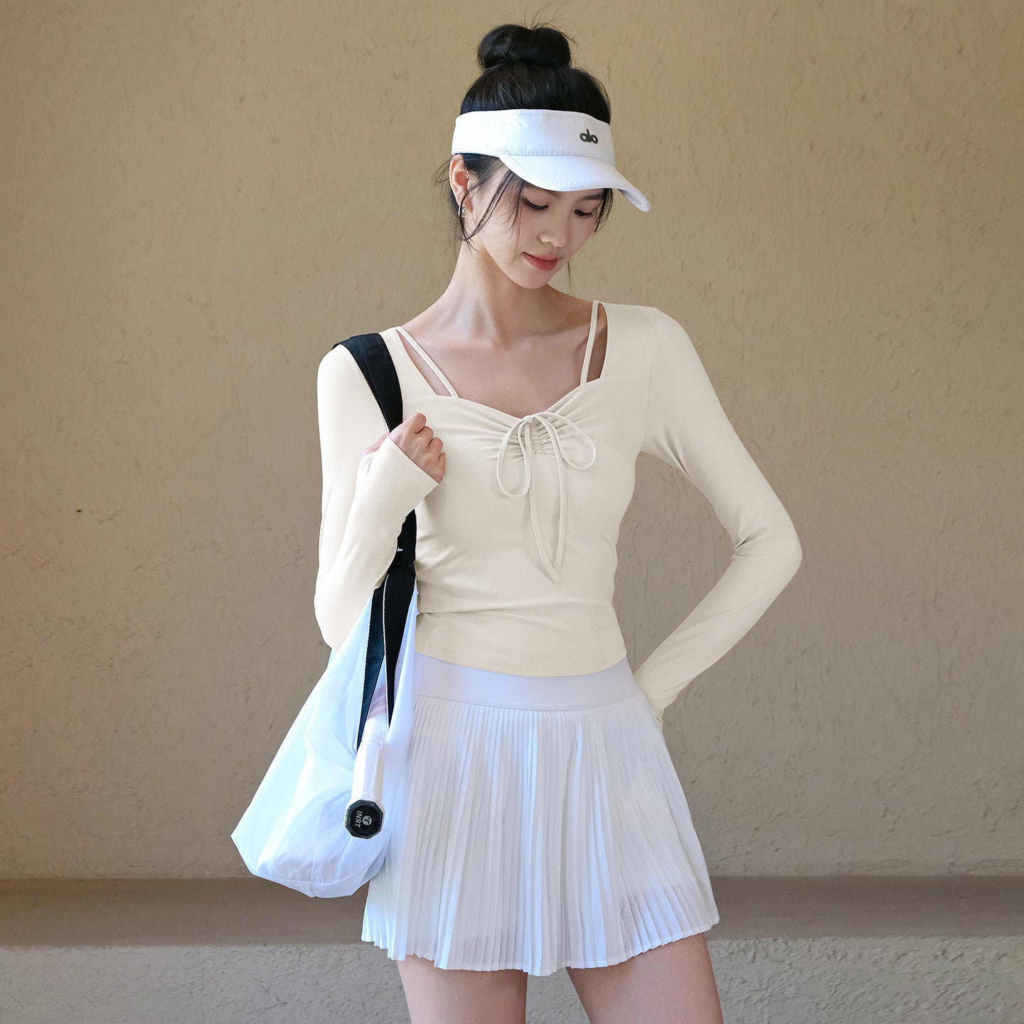 High-value autumn sports comfortable long-sleeved fitness T-shirt with chest pads