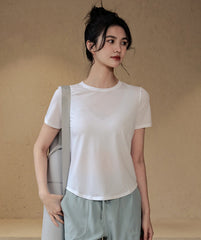 Loose quick-drying short sleeves