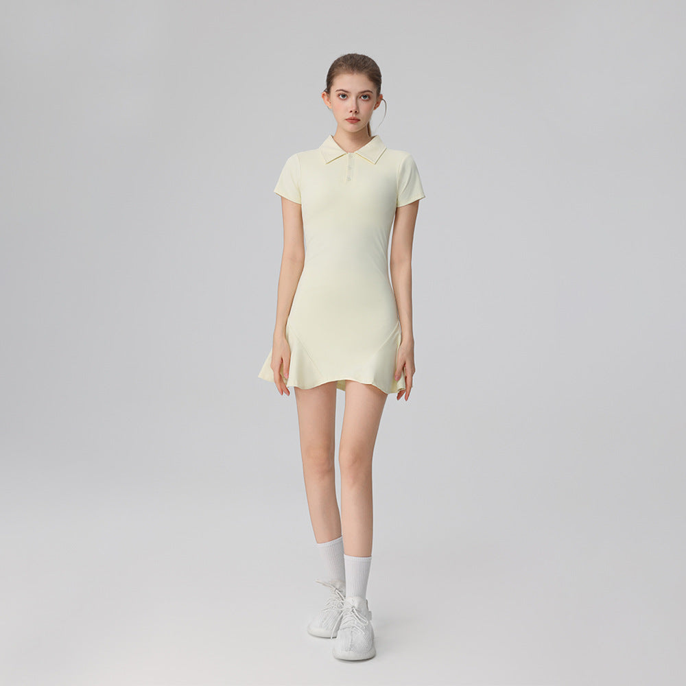 SLIM FIT POLO NECK GOLF SPORTS DRESS