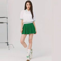 Casual sports, Tennis, Golf, Pleated skirt