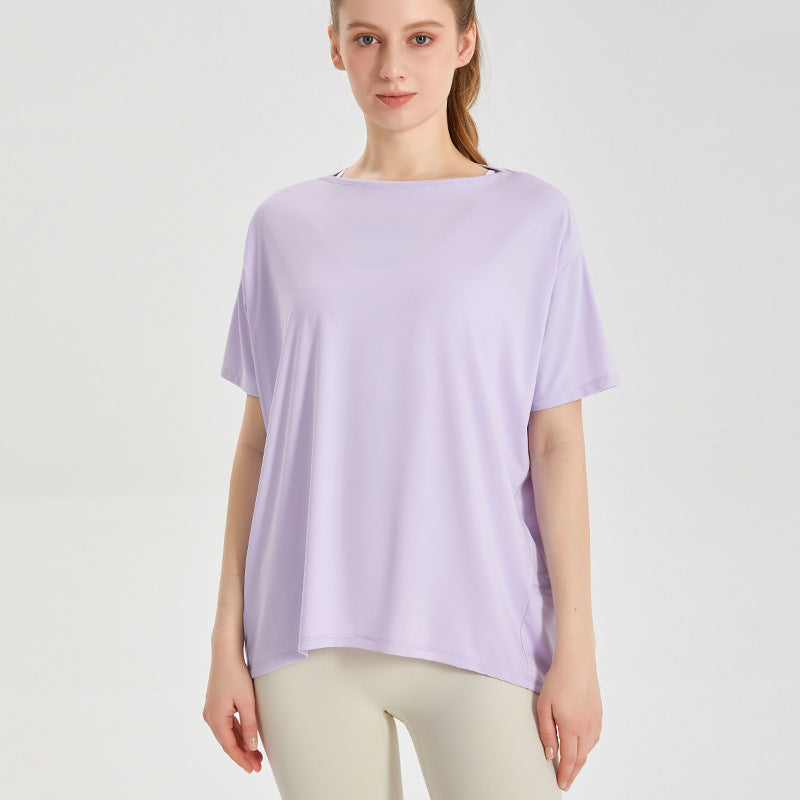 Loose fit quick-dry tee
