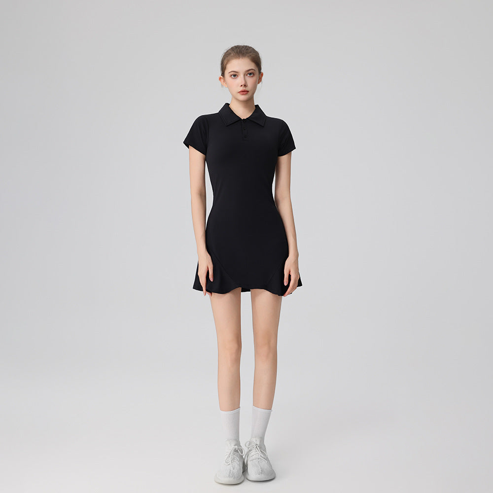 SLIM FIT POLO NECK GOLF SPORTS DRESS