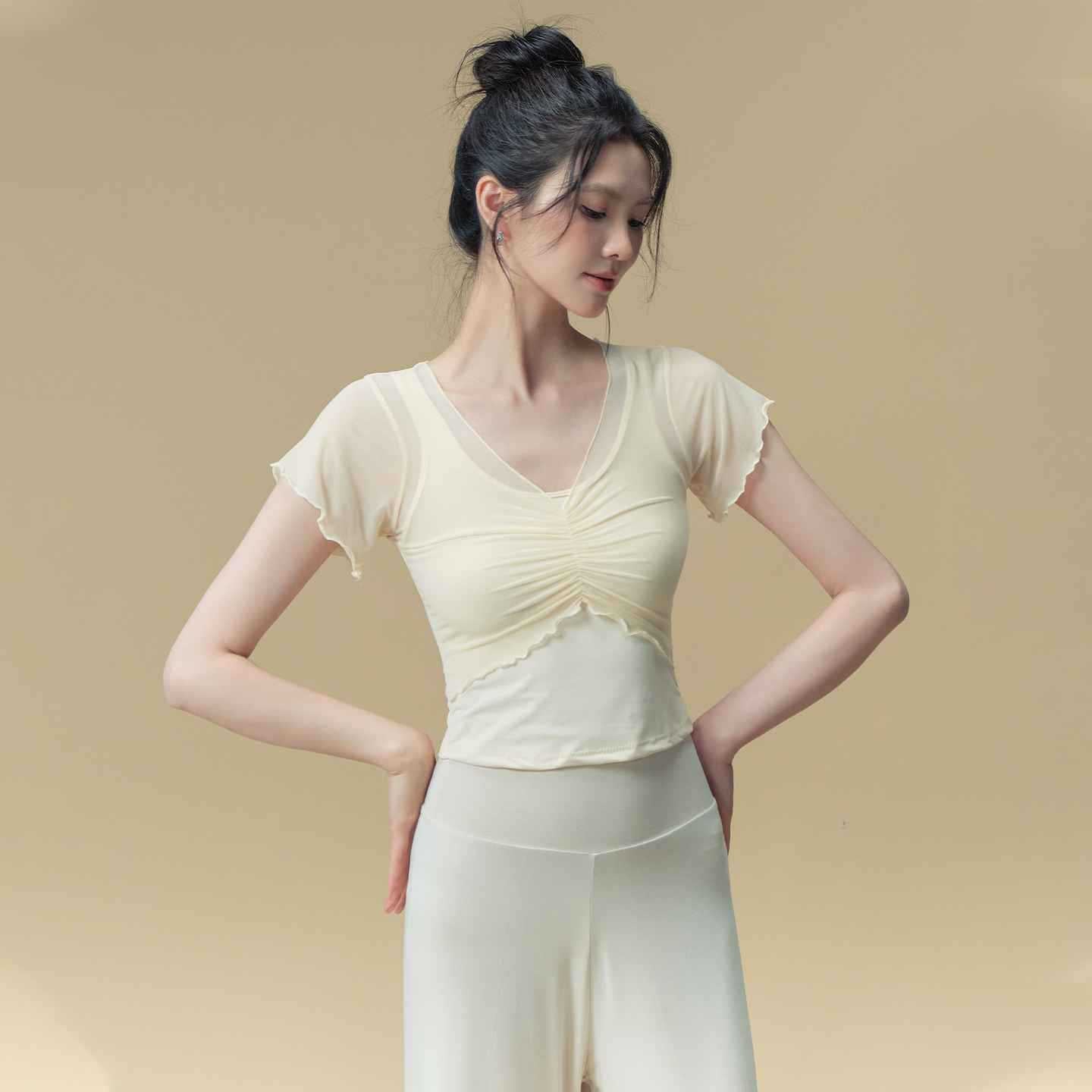 New ballet comfort sports top