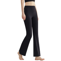 Flared wide-leg pants