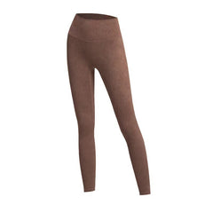 High-waisted, Slim, Nude, Comfortable, Athletic, Fitness, Running, Quick-drying, Skinny cropped pants