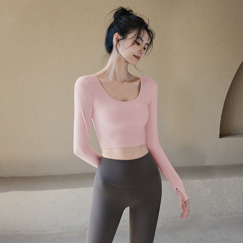 Slim Fit Yoga Sports Top