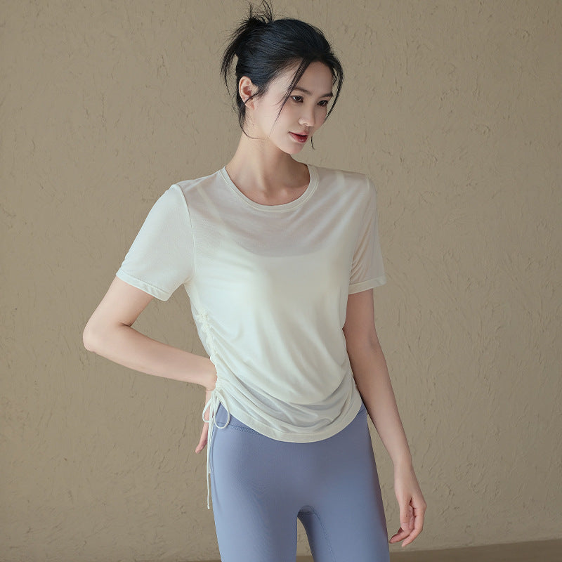 Lightweight, Breathable, Loose and slim short-sleeved cover-up