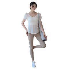 High-end lightweight and breathable sports T-shirt short sleeves