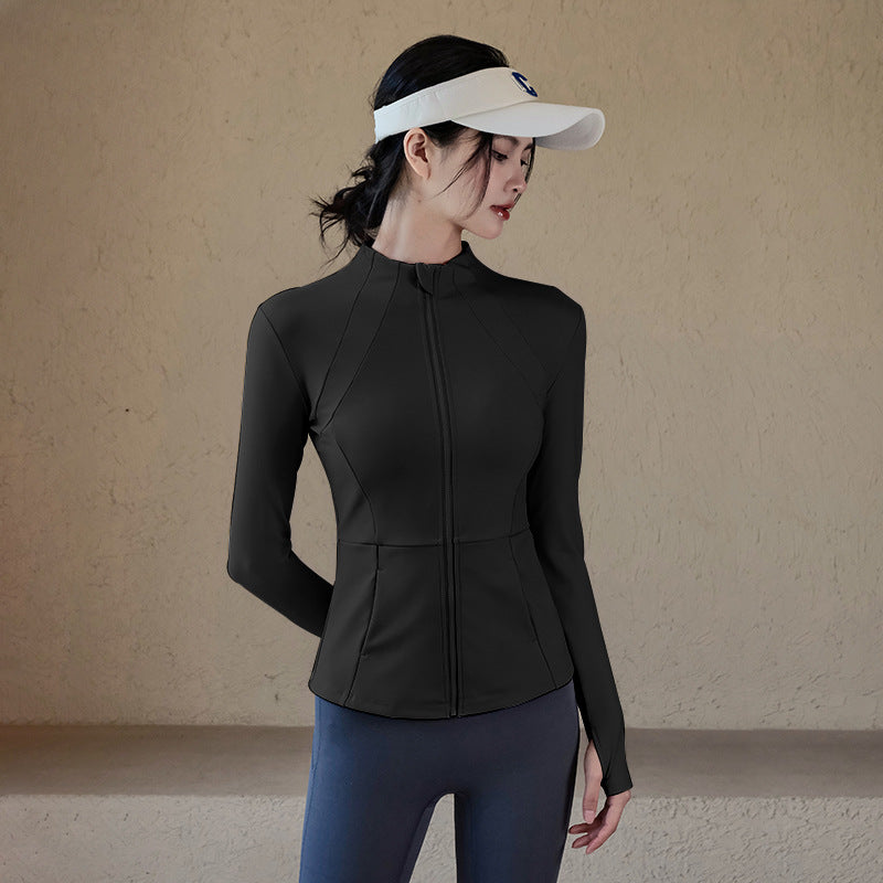 Fleece-Lined Warm Sports Top